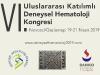 6.Uluslararası Katılımlı Deneysel Hematoloji Kongresi Gaziantep - Bilimsel Program